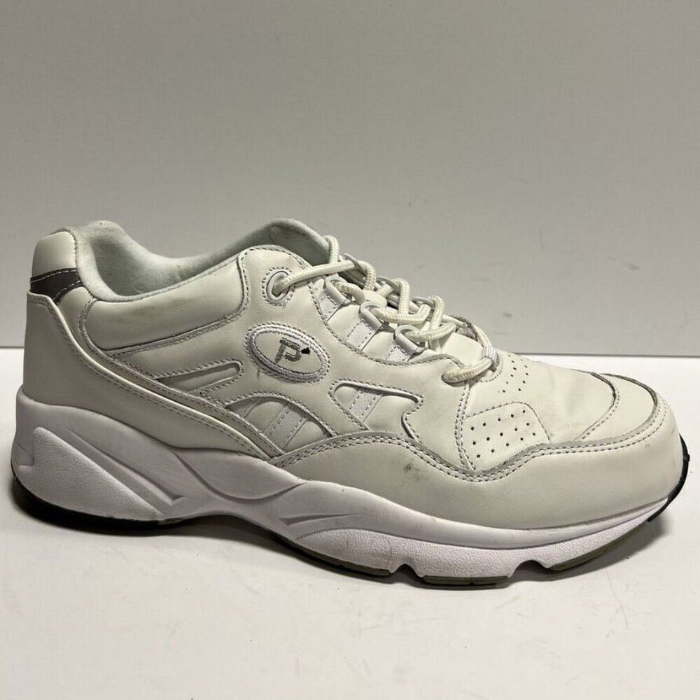 Propet Mens Stability Walker Sneaker White Size 8.5 M